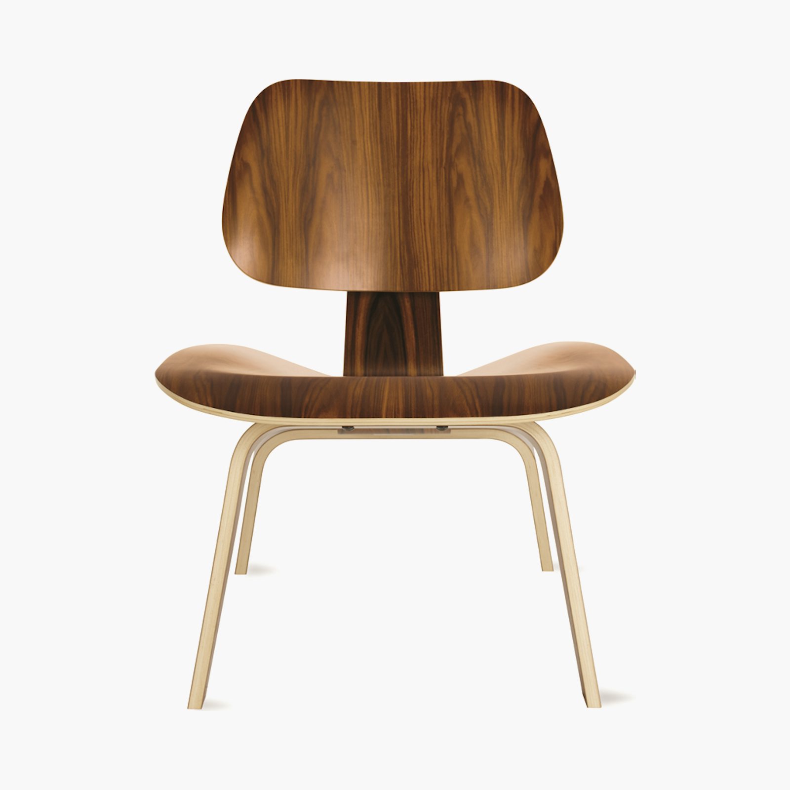 Eames Molded Plywood Lounge Chair Wood Base (LCW)