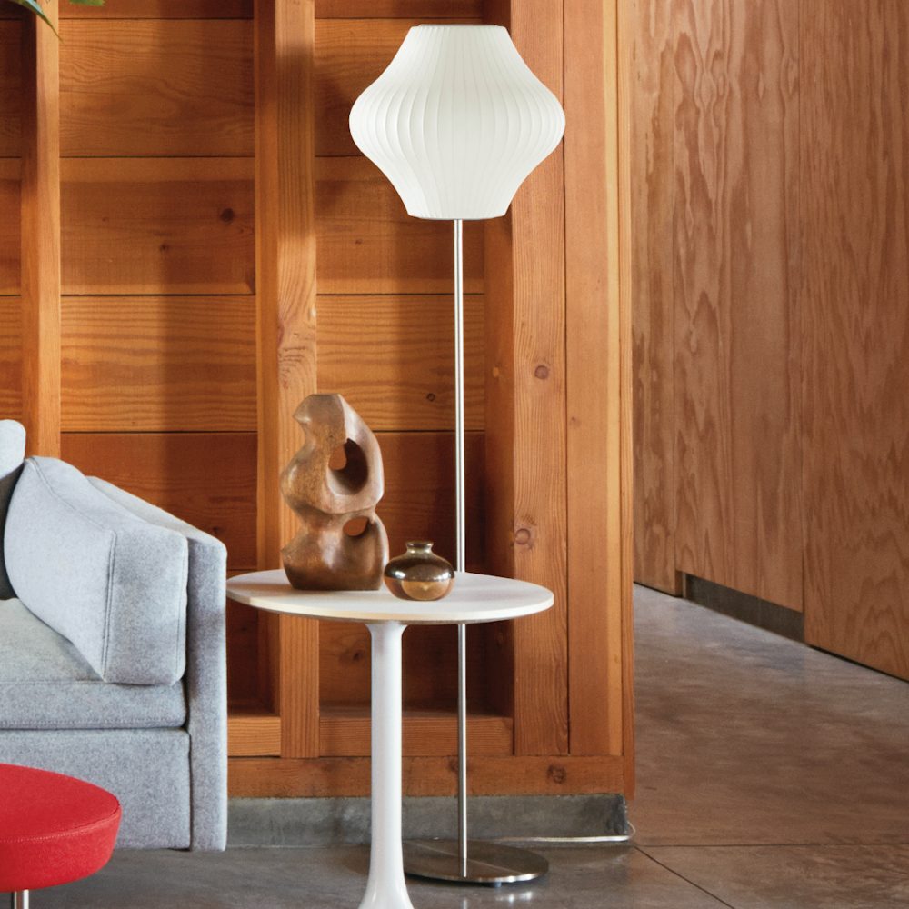 Nelson Pear Lotus Floor Lamp (2)