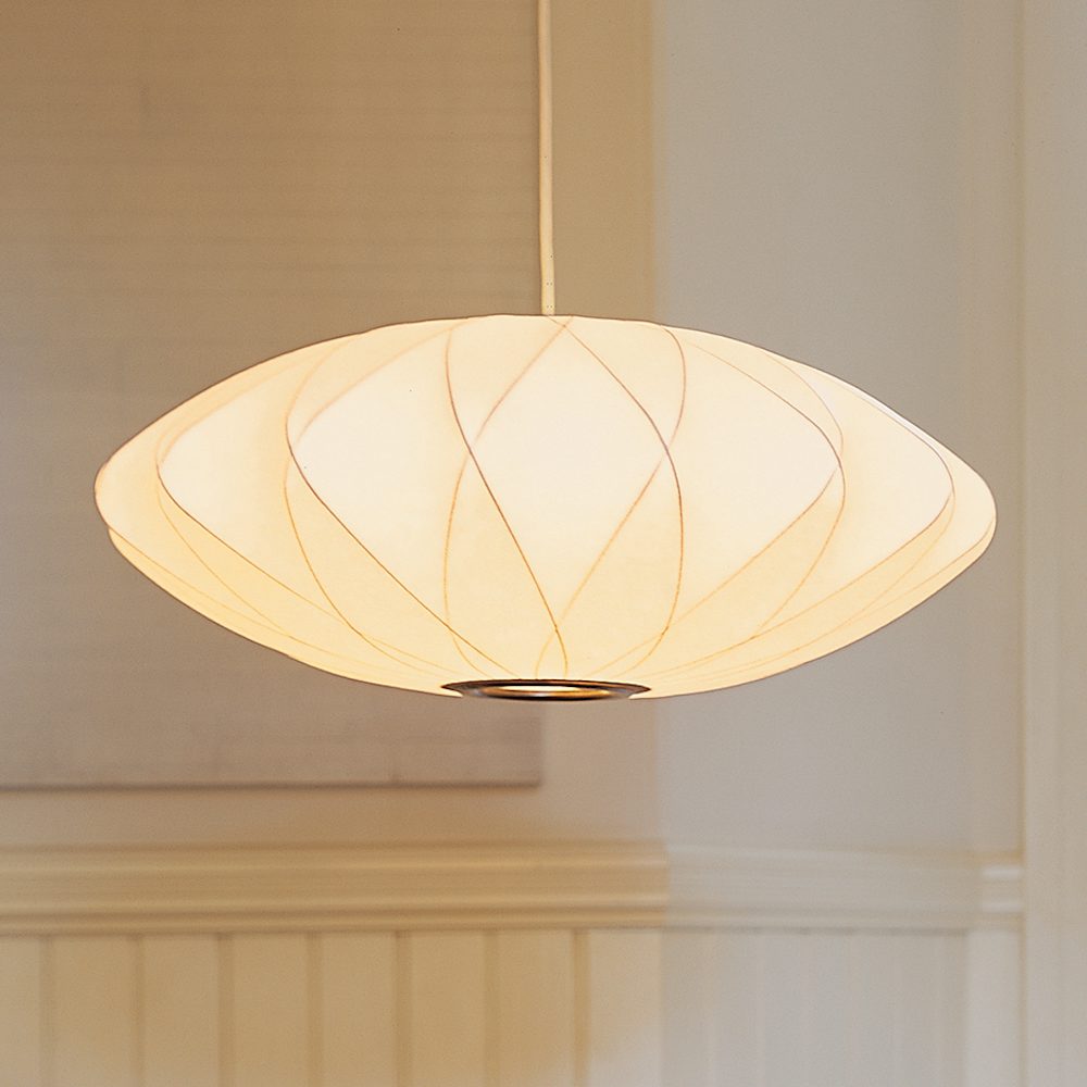 Nelson Saucer Crisscross Bubble Pendant (2)