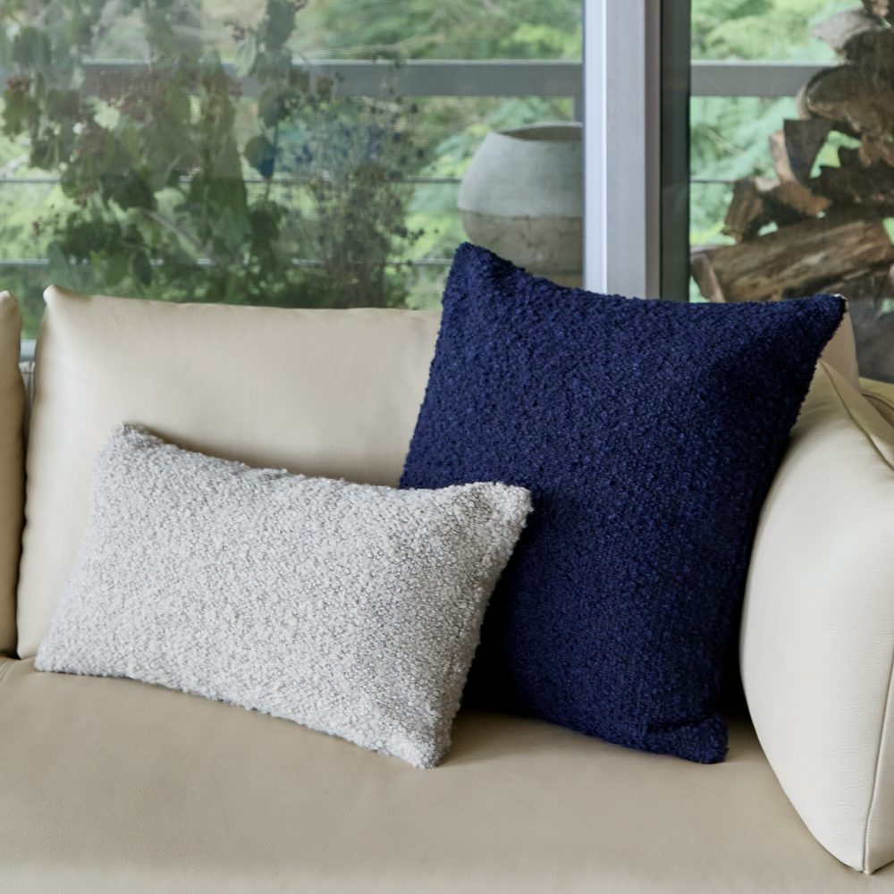Italian Boucl Lumbar Throw Pillow